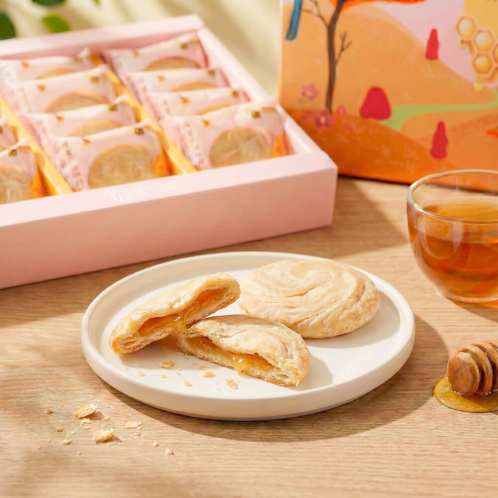 奶油酥餅禮盒情境