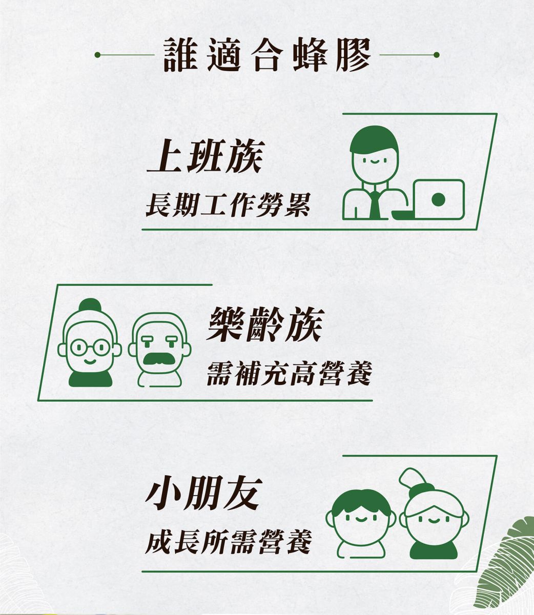 巴西綠蜂膠適合族群